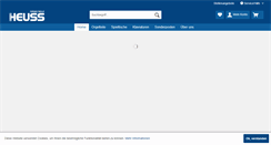 Desktop Screenshot of ottoheuss.de